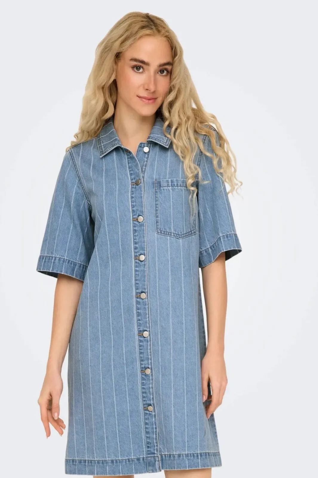 Hot Only Onlasta S/S Stripe Dress Gua 15355054 4827776