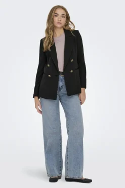 New Only Onlastrid Life L/S Fit Blazer Tlr 4413127 Black