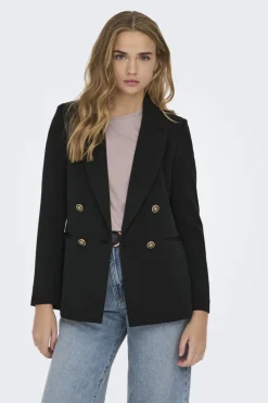 New Only Onlastrid Life L/S Fit Blazer Tlr 4413127 Black
