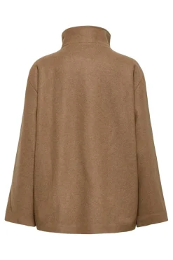 Clearance Only Onlaugusta High Neck Jacket 4951191 Cocoa Créme Melange