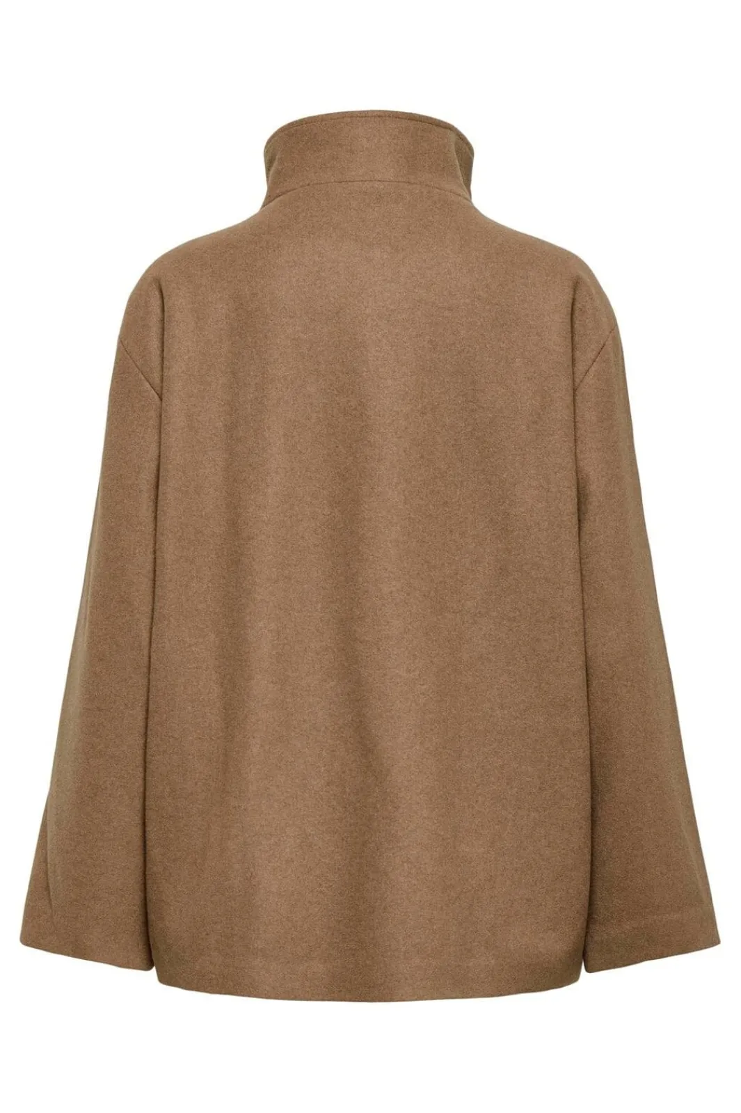 Clearance Only Onlaugusta High Neck Jacket 4951191 Cocoa Créme Melange