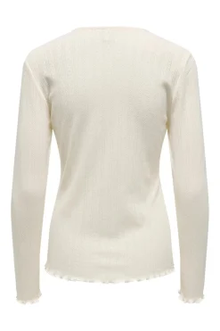 Online Only Onlbella L/S Top 4755247 Cloud Dancer