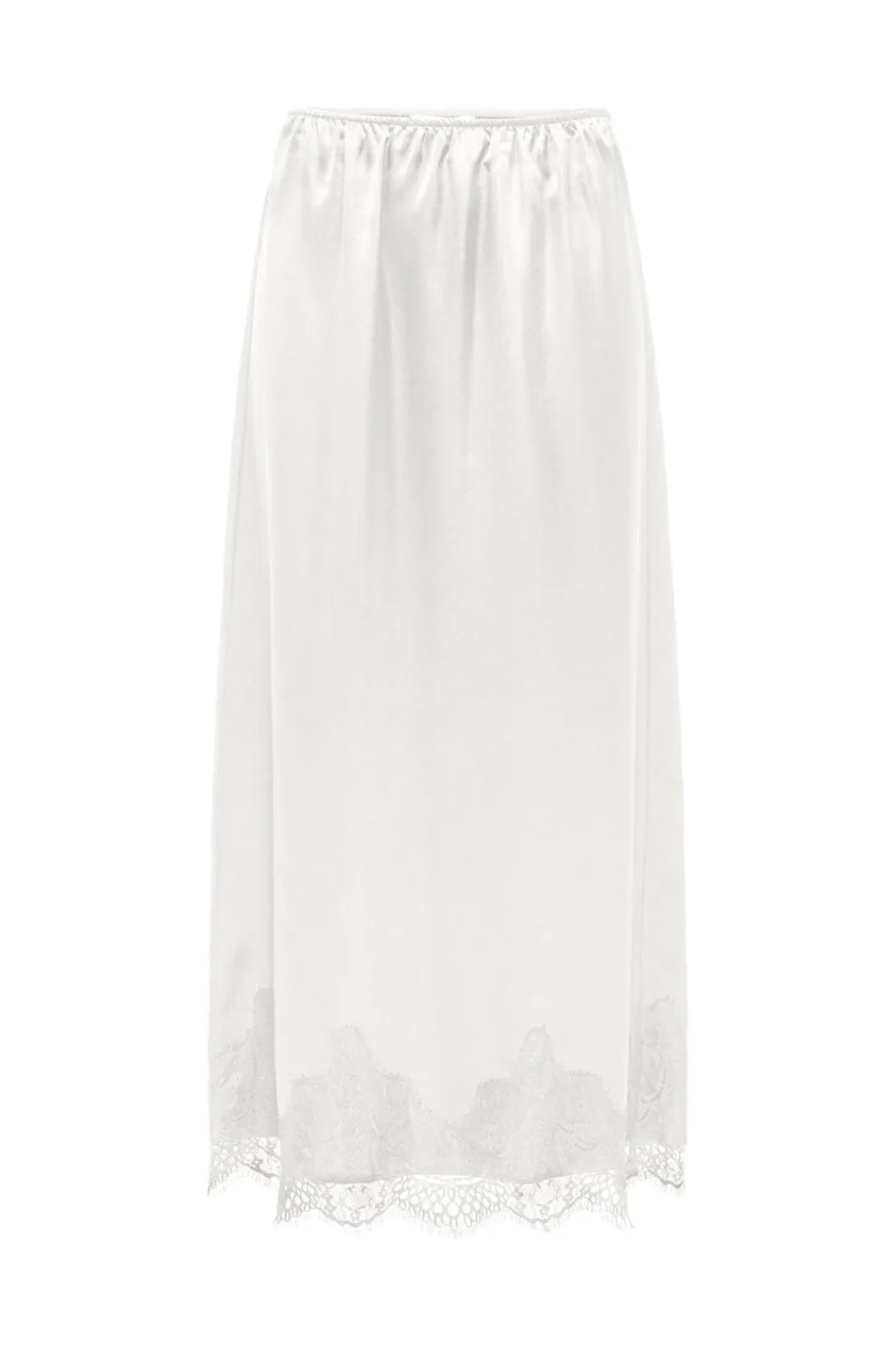 Only Onlbella Satin Lace Skirt 5083910 Cloud Dancer