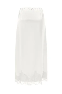 Only Onlbella Satin Lace Skirt 5083910 Cloud Dancer