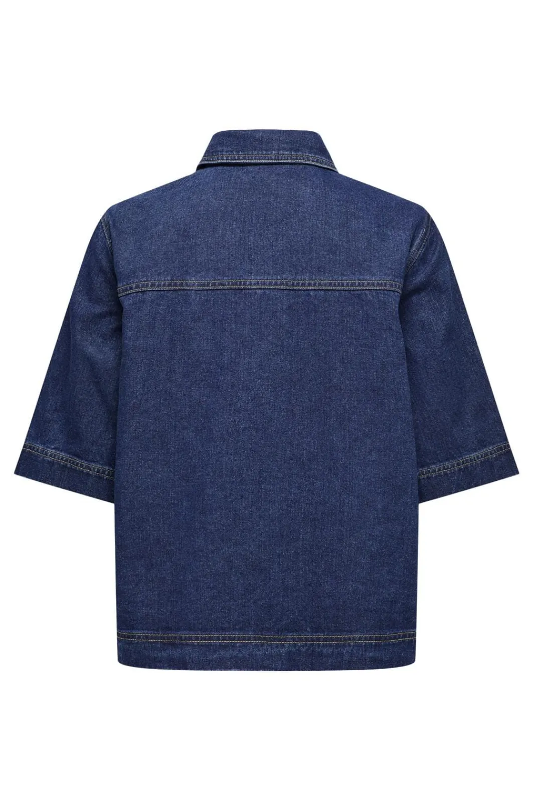 Online Only Onlbelle S/S Shirt Gua 4740241 Dark Blue Denim