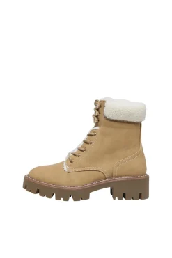 New Only Shoes Onlbetty-11 Warm Lace Up 4844435 New Wheat