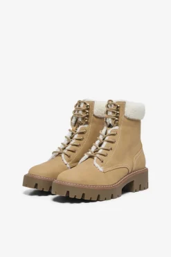New Only Shoes Onlbetty-11 Warm Lace Up 4844435 New Wheat