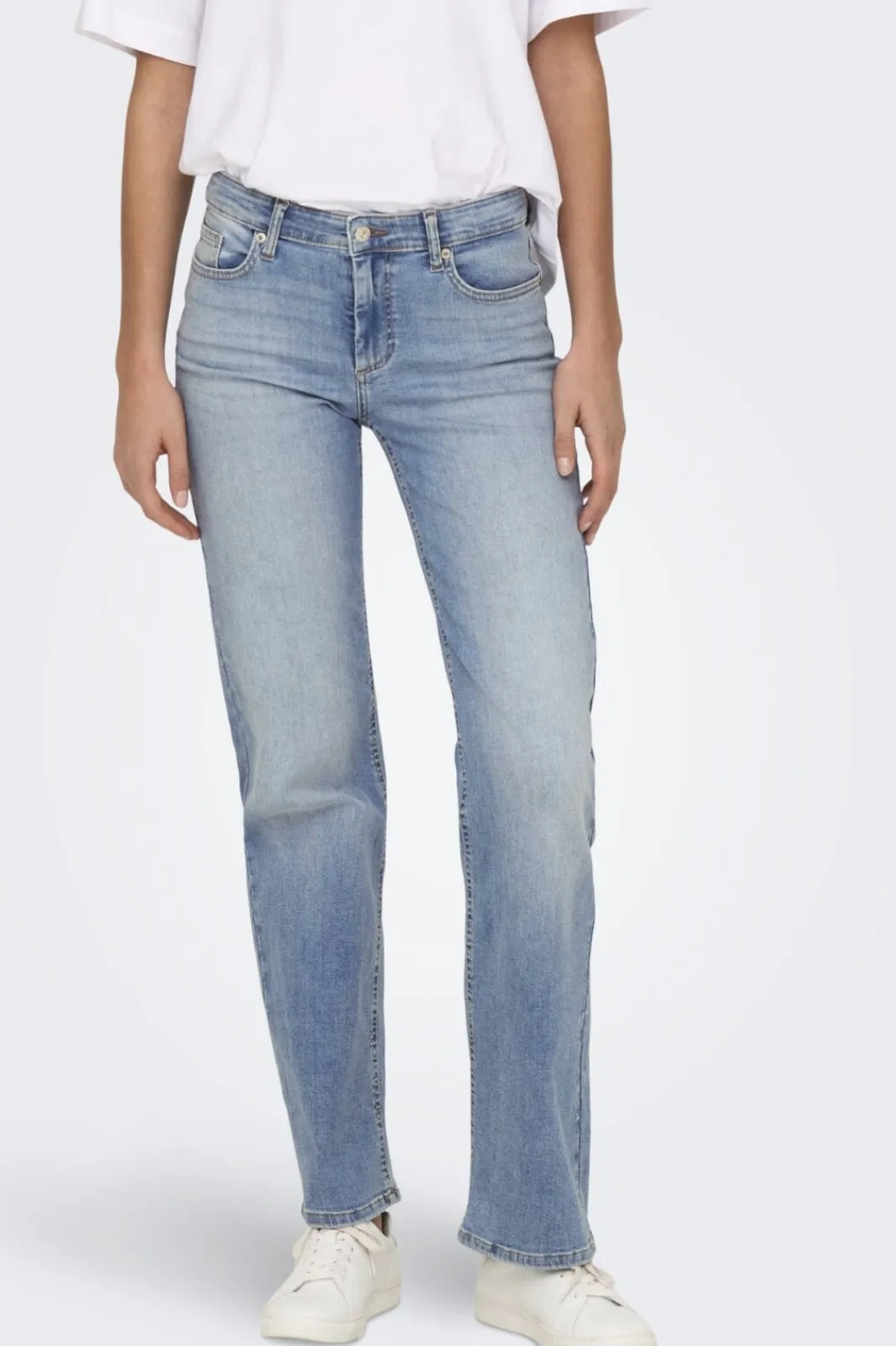 Only Onlblush Mid Straight 4641416 Light Blue Denim