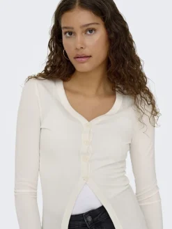 New Only Onlbora L/S Cardigan 4956937 Cloud Dancer