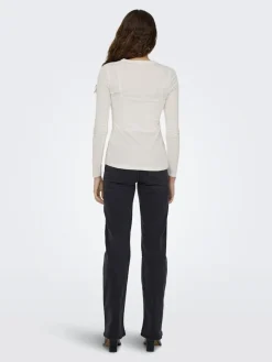 New Only Onlbora L/S Cardigan 4956937 Cloud Dancer
