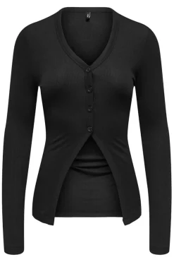 New Only Onlbora L/S Cardigan 4919296 Black