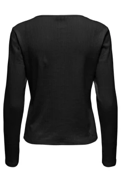 Only Onlbremen O-Neck L/S Top Moch 4870534 Black