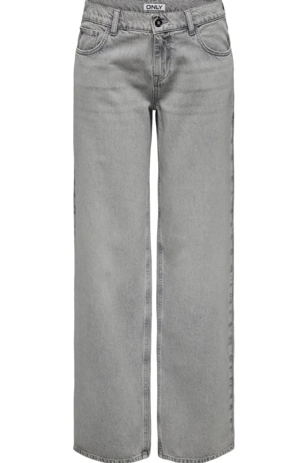 New Only Onlbrenda Low Wide Cro117 4609198 Light Grey Denim