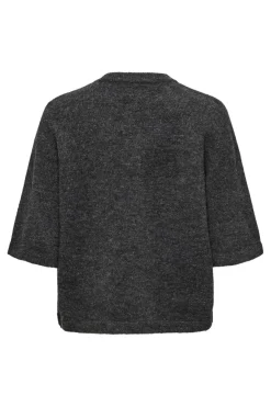 Sale Only Onlcamilla S/S Cardigan Knt 4807878 Dark Grey Melange