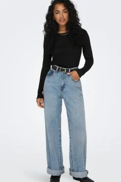 Hot Only Onlcarlotta L/S Top 4210751 Black