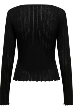Hot Only Onlcarlotta L/S Top 4210751 Black