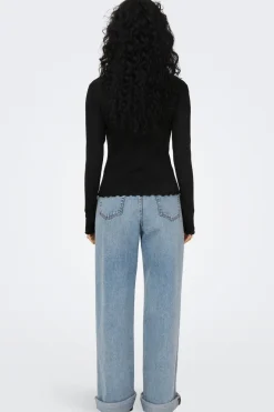 Hot Only Onlcarlotta L/S Top 4210751 Black