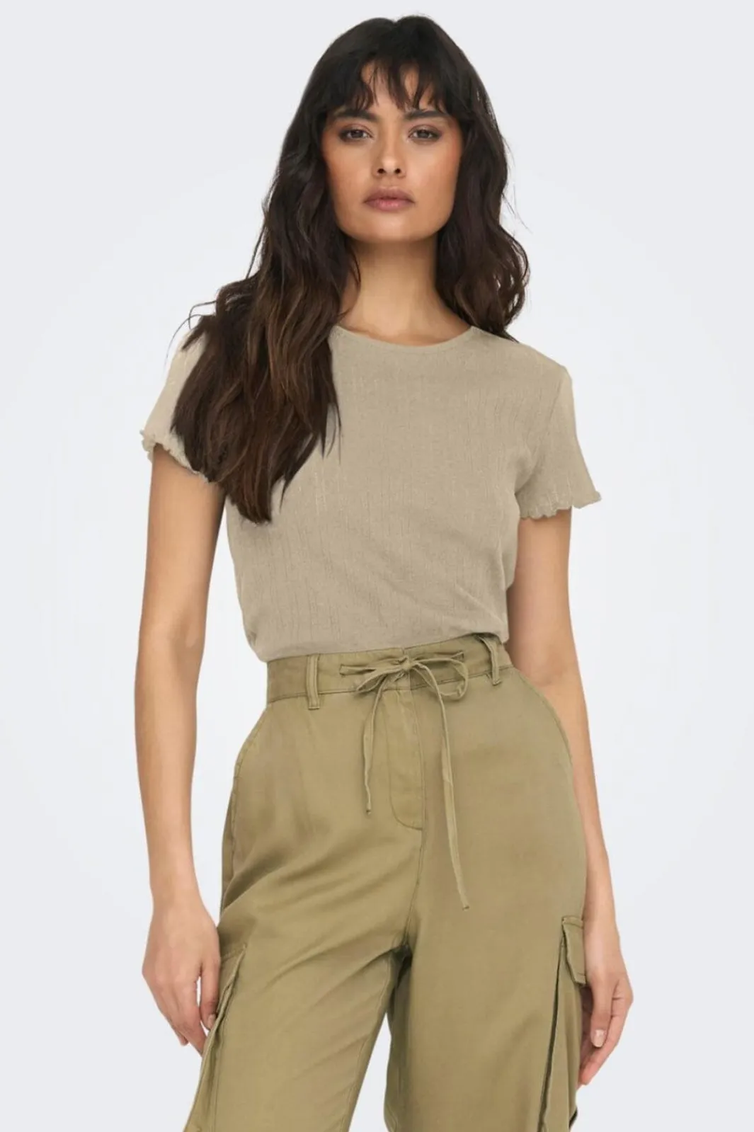Sale Only Onlcarlotta SS Top 3874836 Humus