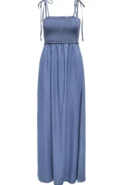 Sale Only Onlcharis Life Smock Maxi Dress 4730821 Medium Blue Denim