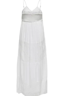 Clearance Only Onlchiara S/L Broderie Dress 4742966 Bright White
