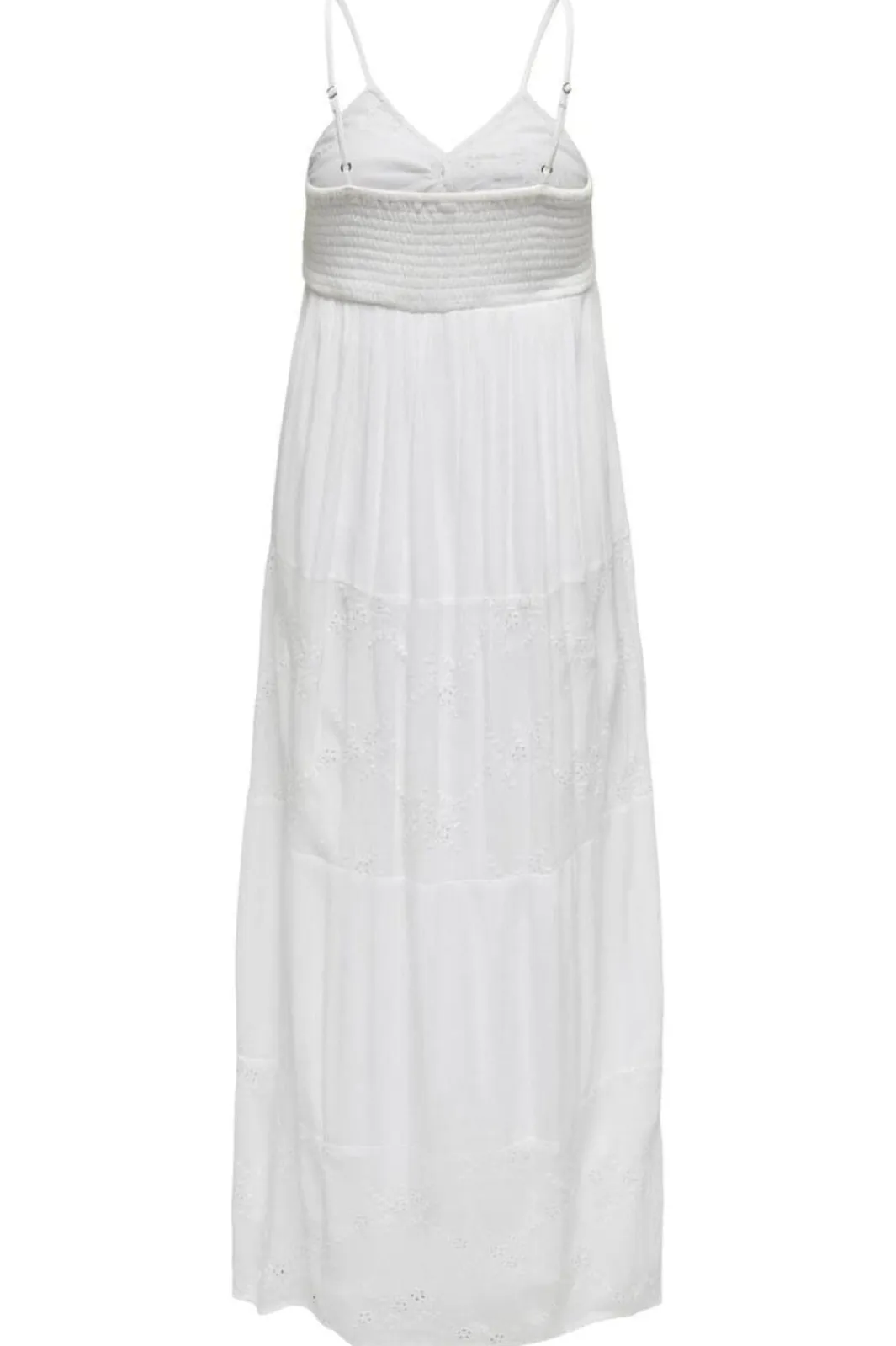 Clearance Only Onlchiara S/L Broderie Dress 4742966 Bright White