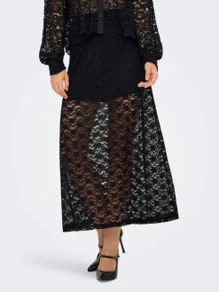Outlet Only Onlchigo Cali Life Lace Ankle Skirt 4855496 Black