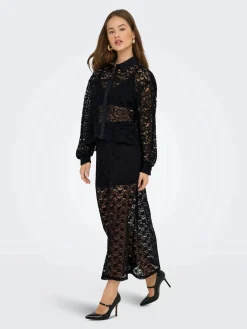 Outlet Only Onlchigo Cali Life Lace Ankle Skirt 4855496 Black
