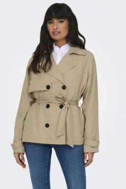 Discount Only Onlchloe Short Trenchcoat Db 4440882 Tannin