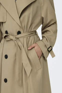 Discount Only Onlchloe Trenchcoat Double B. Otw 3781745 Tannin