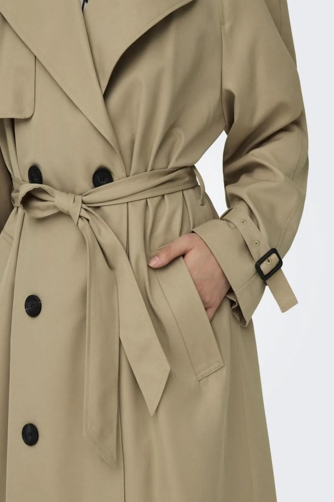 Discount Only Onlchloe Trenchcoat Double B. Otw 3781745 Tannin