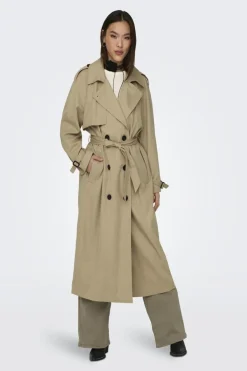 Discount Only Onlchloe Trenchcoat Double B. Otw 3781745 Tannin