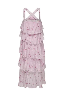 Sale Only Onlcinderella S/L Layered Dress 4776579 Orchid Pink Wauw Flower