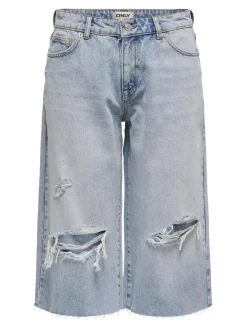 Clearance Only Onlcobain Reg Dest W Long Shorts Tai 4769481 Light Blue Denim