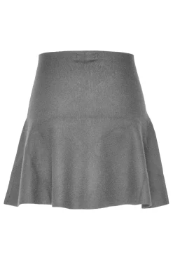 New Only Onlcoco Life Skaterskirt Cc Knt 4851961 Medium Grey Melange