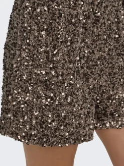 Clearance Only Onlconfidence New Sequins Shorts 4877624 Mountain Trail Mountain Trail Sequins