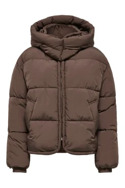 Clearance Only Onlcornelia Puffer Jacket 4972985 Chocolate Martini