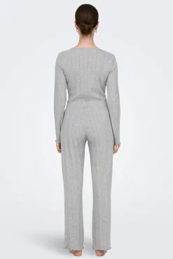 Sale Only Onlcozy Pyjamas Set Acc 4655860 Light Grey Melange