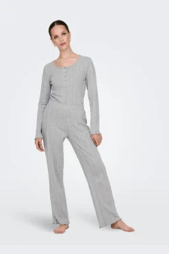 Sale Only Onlcozy Pyjamas Set Acc 4655860 Light Grey Melange