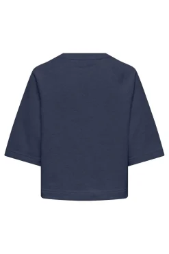 Only Onldasie 2/4 O-Neck Raglan Ub Swt 4976495 Navy Blazer