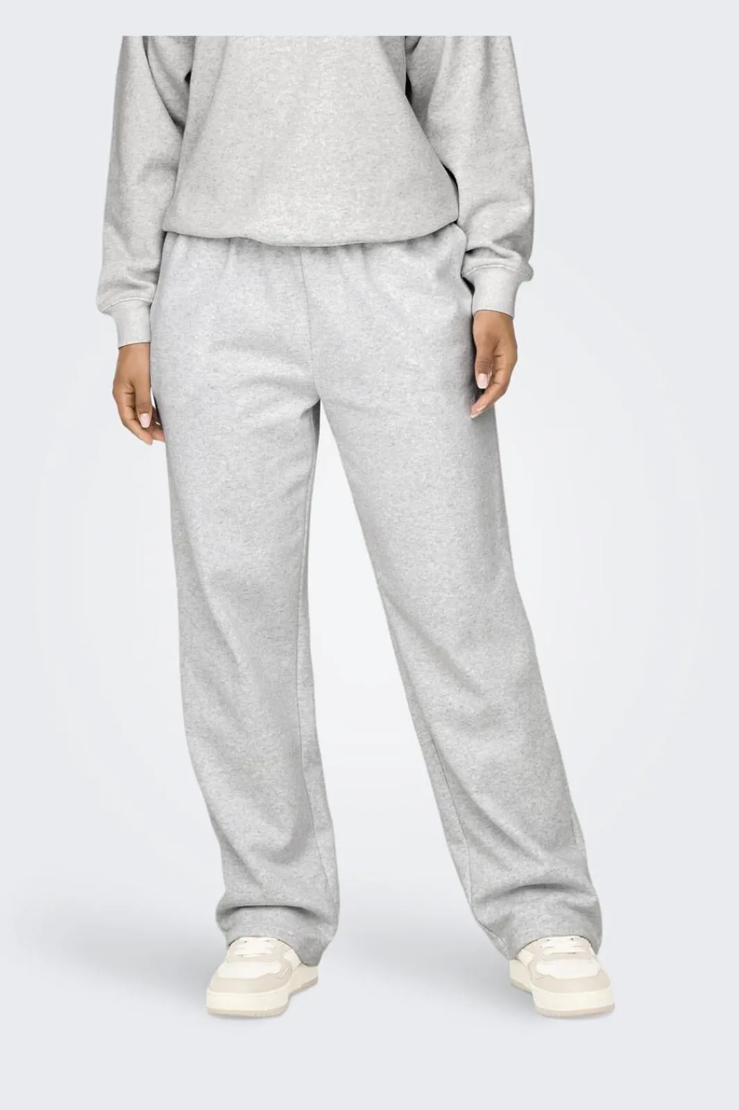 Discount Only Onldaze Straight Pant Cc Swt 4524079 Light Grey Melange