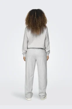 Discount Only Onldaze Straight Pant Cc Swt 4524079 Light Grey Melange