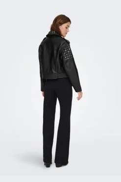 Online Only Onldestiny Faux Leather Biker 4467503 Black