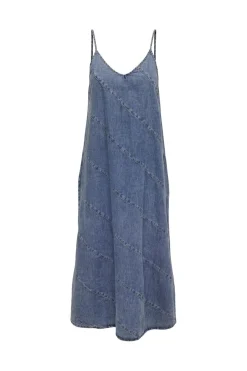 Sale Only Onldia Sl Cut Dress Yok344 4508454 Light Blue Denim