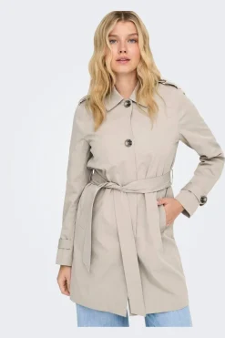 Online Only Onldisa Life Sb Trenchcoat Cc 4960264 Island Fossil