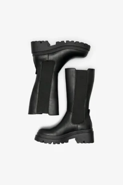 Best Only Shoes Onldoja-5 Pu Long Boot 4328312 Black