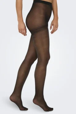 Discount Only Onlea 20 Den Lurex Tights 4361177 Black W. Silver Lurex