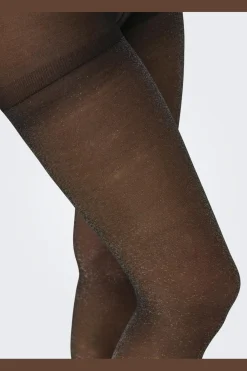 Discount Only Onlea 20 Den Lurex Tights 4361177 Black W. Silver Lurex