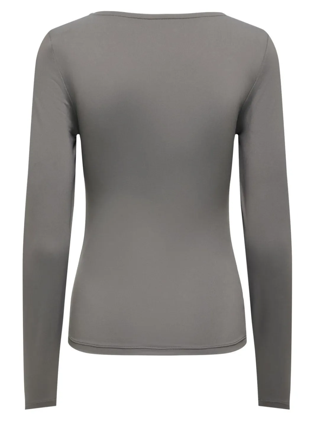 Outlet Only Onlea L/S 2-Way Deep Neck Top 4429515 Thunderstorm