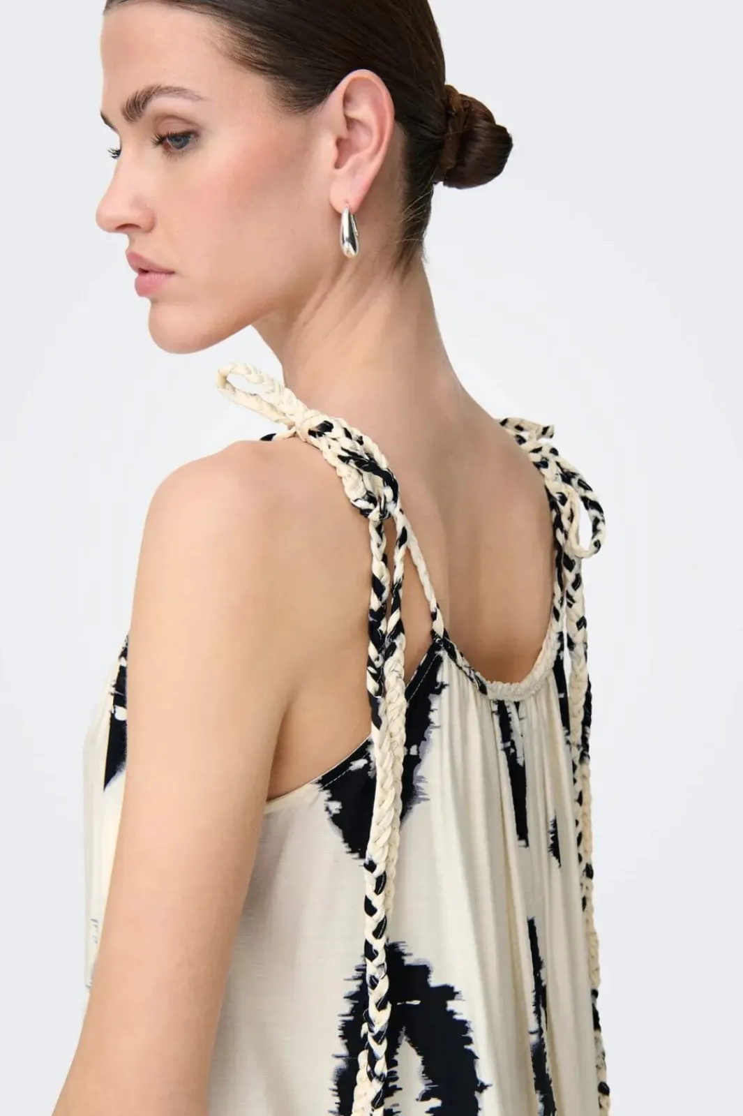 Online Only Onlelanor Sl Braid Ankel Dress 4772943 Cloud Dancer W Black