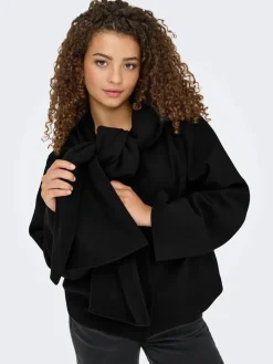 Outlet Only Onlelba Life Scarf Jacket Cc 4852335 Black W.Rose Lining